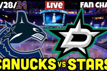 Dallas Stars vs Vancouver Canucks Live Game Audio NHL Live Stream