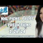 Puck it with Jo of @SportsGrid @SportsGridTV 3/26/24 NHL Picks, Props and Predictions