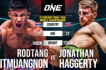 Rodtang Jitmuangnon vs. Jonathan Haggerty II | Full Fight