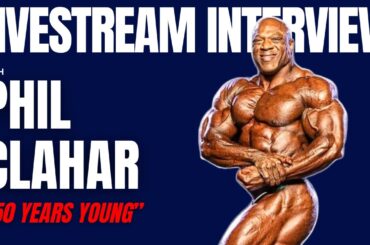 🎥LIVE INTERVIEW WITH IFBB PRO Phil Clahar | Age Is Just A Number!