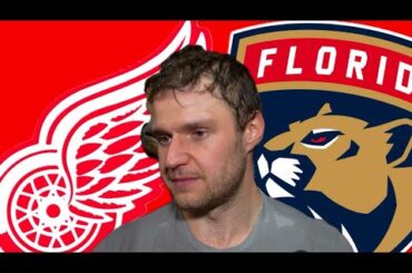 Sasha Barkov, Panthers Postgame: Florida 3, Detroit Red Wings 2 (SO)