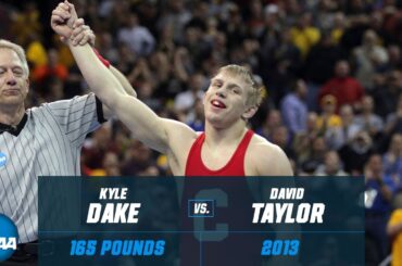 Kyle Dake vs. David Taylor: 2013 NCAA title match at 165 pounds