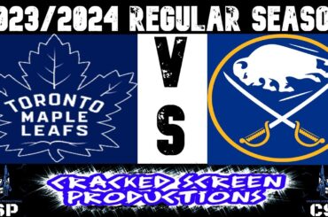 LIVE NHL Play By Play Commentary Toronto Maple Leafs @ Buffalo Sabres