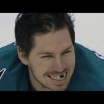 TEETH KNOCKED OUT !! Logan Couture Teeth Knocked Out High Stick By Marchessault San Jose Vegas