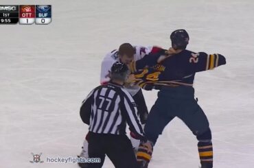 Mark Borowiecki vs Tyson Strachan Dec 15, 2014