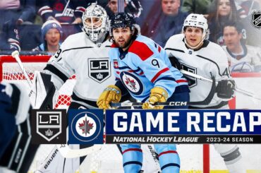 Kings @ Jets 4/1 | NHL Highlights 2024