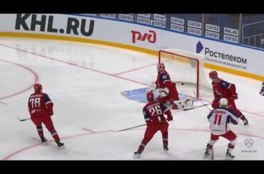 Абрамов открывает счет/Vitaly Abramov gives CSKA lead