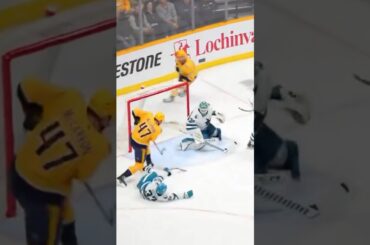 Michael McCarron & Tommy Novak’s Goals vs San Jose Sharks🔥 #nashvillepredators