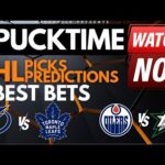 NHL Predictions, Picks & Odds | Devils vs Rangers | Oilers vs Stars | PuckTime Apr 3