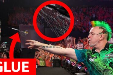 Darts Players Cheating During A Match