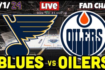 St. Louis Blues vs Edmonton Oilers Live Game Audio NHL Live Stream