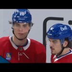 Juraj Slafkovsky, Arber Xhekaj, And A Broken Stick Combine For WACKY Goal