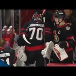 Matthew Tkachuk's Feed To Sam Bennett Chases Joonas Korpisalo From Net