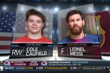 Cole Caufield’s Draft Day Player Comparison was Lionel Messi