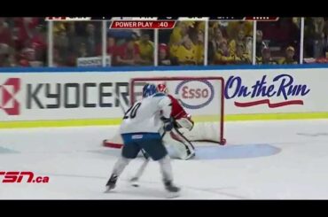 Teuvo Teräväinen Penalty Shot Goal vs Canada 4.1.2014 [HD]