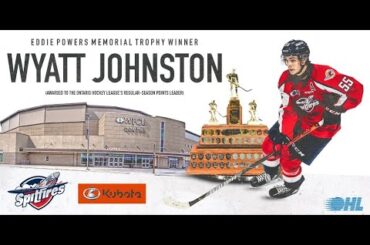 Eddie Powers Memorial Trophy: Wyatt Johnston (Windsor Spitfires)