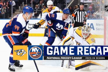 Predators @ Islanders 4/6 | NHL Highlights 2024