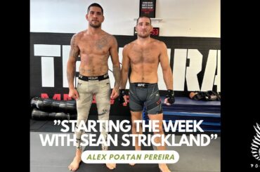 Starting the week with Sean Strickland