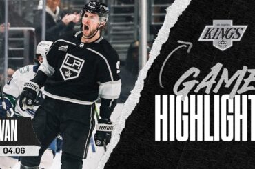 Adrian Kempe Shines as LA Kings Take Down Vancouver Canucks in Los Angeles!