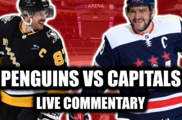 Pittsburgh Penguins vs Washington Capitals LIVE COMMENTARY