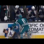 Luke Kunin Hits Jake Neighbours, Justin Faulk Responds