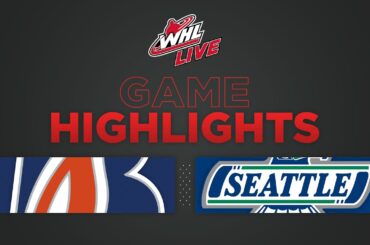 WHL Highlights: Blazers (3) at Thunderbirds (6) - March 21, 2023
