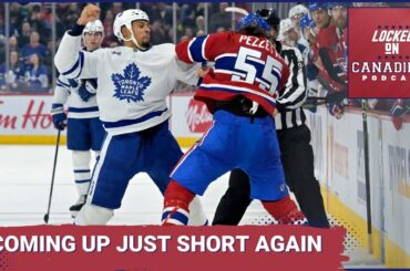 The Canadiens can't come back against Toronto | Arber's Absence is felt | Reinbacher scores again