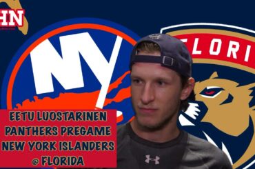 Eetu Luostarinen, Panthers Pregame: New York Islanders at Florida