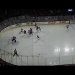 Jack Finley of the Syracuse Crunch scores vs. the Laval Rocket 4/5/24