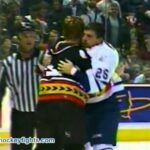 Nathan Perrott vs Chris Neil Feb 5, 2004