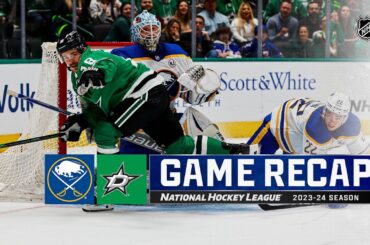 Sabres @ Stars 4/9 | NHL Highlights 2024