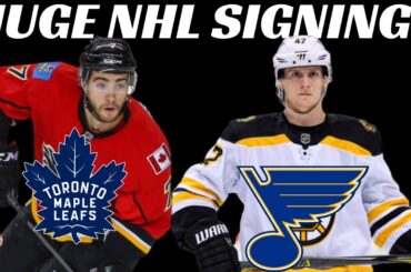 Leafs Sign TJ Brodie & Torey Krug to St Louis Blues