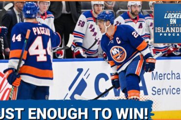 The New York Islanders Didn't Make It Easy but They Got It Done with a Big Win Over the Rangers