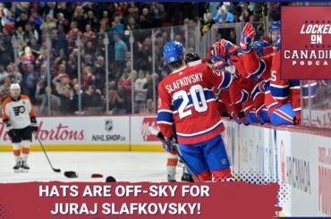 Slafkovsky's hat trick boosts Habs | Arber Xhekaj's season is over | Florian Xhekaj signs his ELC