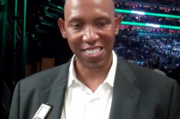 Popeye Jones Reacts to Son, Seth, Being Drafted by Nashville in the 2013 NHL Draft