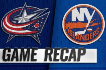 Greiss, Islanders shut out Blue Jackets in 2-0 win