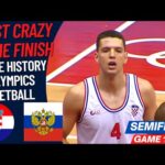 CROATIA VS RUSSIA | Most Crazy Game Finish in the History of Olympics | SemiFinal Game Olympics 1992