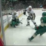 Sergei Gonchar cheapshot on Cal Clutterbuck