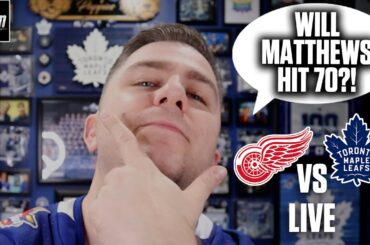 Detroit Red Wings @ Toronto Maple Leafs Watchalong LIVE w/ Steve Dangle