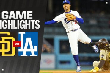 Padres vs. Dodgers Game Highlights (4/12/24) | MLB Highlights