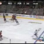 11-10-13 Portland Winterhawks vs Regina Pats Kyle Burroughs Goal