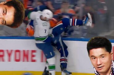 Alternative Highlights: Canucks @ Oilers - April 13 2024