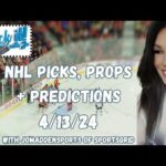 Puck it with Jo of SportsGrid 4/13/24 NHL Picks, Props + Predictions