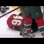 Cody McLeod's Hit On Jared Spurgeon (December 26 2011)