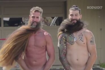 Brent Burns And Joe Thornton Let Their Beards Fly In The 2017 Body Issue | ESPN