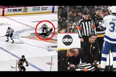 TERRIFYING MOMENT 😲 Steve Kozari Injured After COLLISION with Haydn Fleury! 🏒