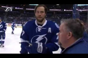 Victor Hedman Warmup Ritual