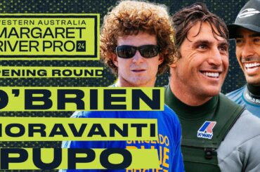 Liam O'Brien, Leonardo Fioravanti, Miguel Pupo | Western Australia Margaret River Pro 2024