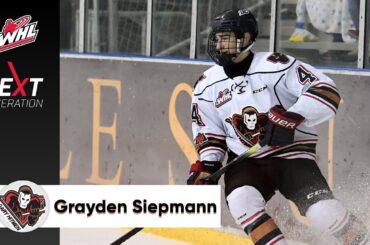 WHL NEXT GENERATION || Grayden Siepmann || Calgary Hitmen