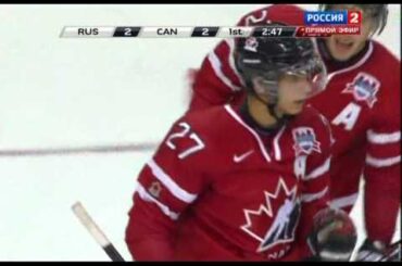 2:2 Goal Ryan Murray (Canada - Russia) Junior Challenge, Game 3, 08.13.2012